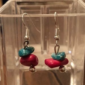 Pebble Dangle Earrings